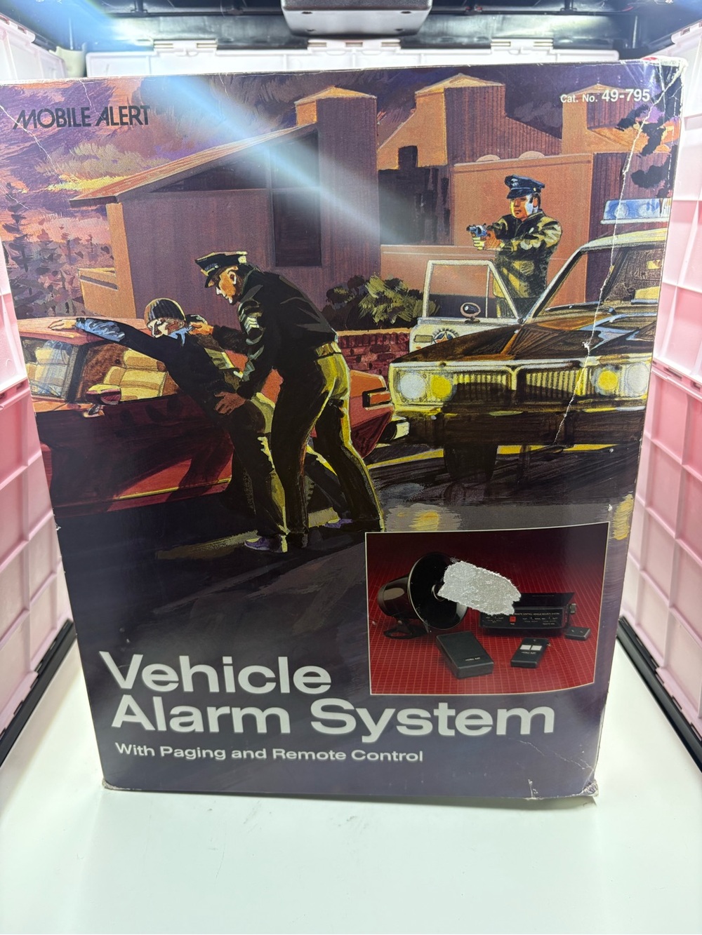 Vintage RadioShack Mobile Alert Vehicle Alarm System Motion Sensor -NEW